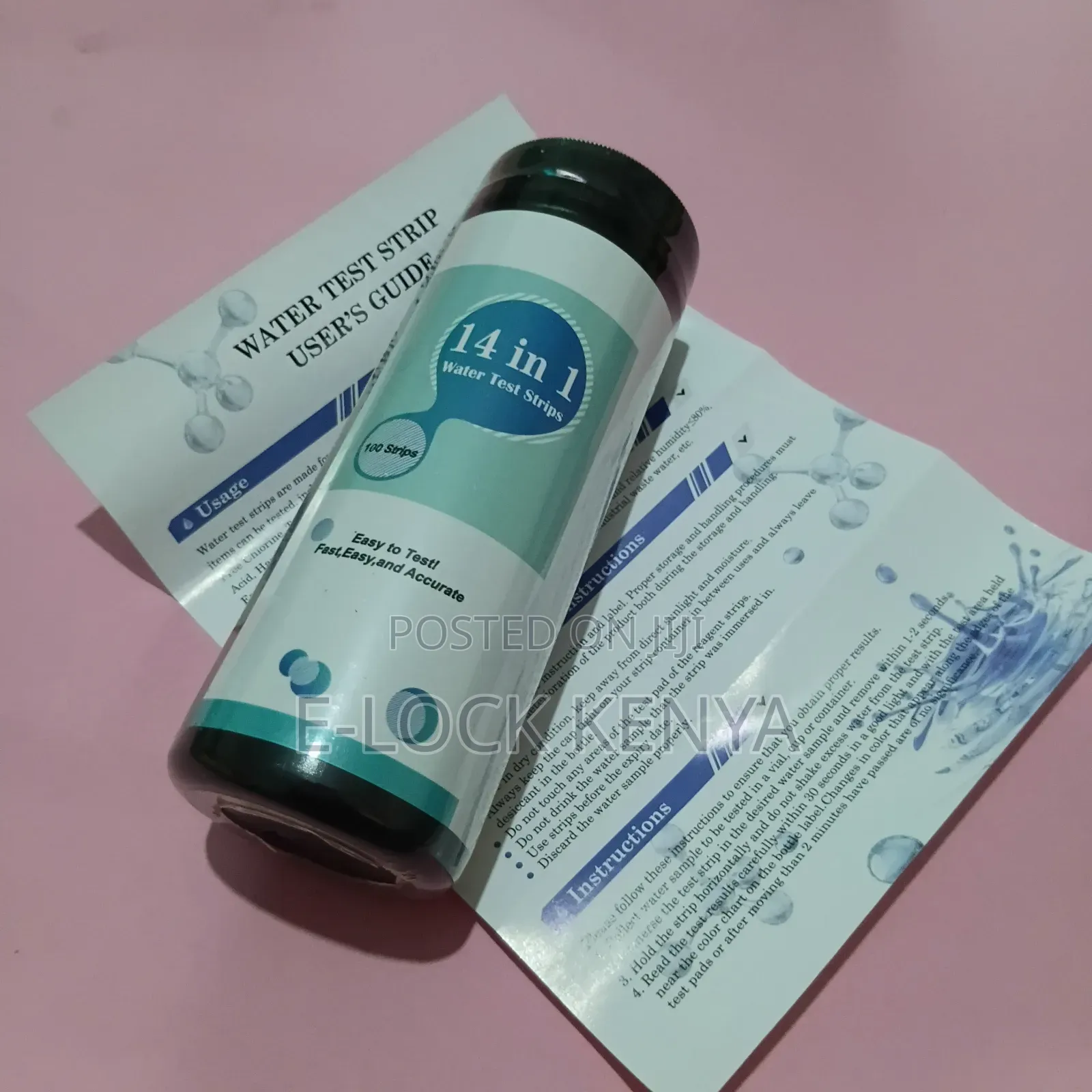Chlorine 14 in 1 Test Strips
