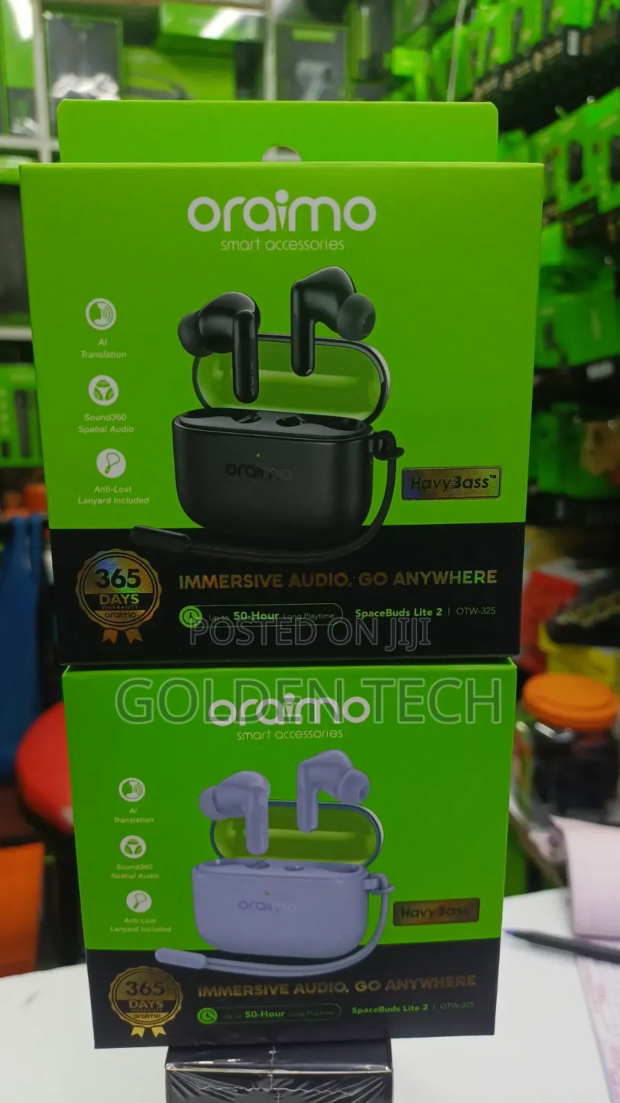 Oraimo SpaceBuds Lite 2 Immersive True Wireless Earbuds