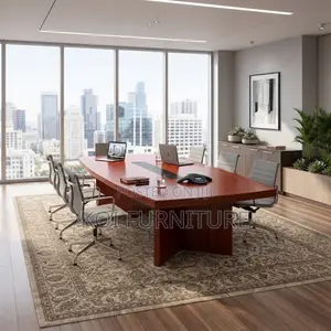 Boardroom Table; Mahogany 3 Meter Executive Conference Offices Tables