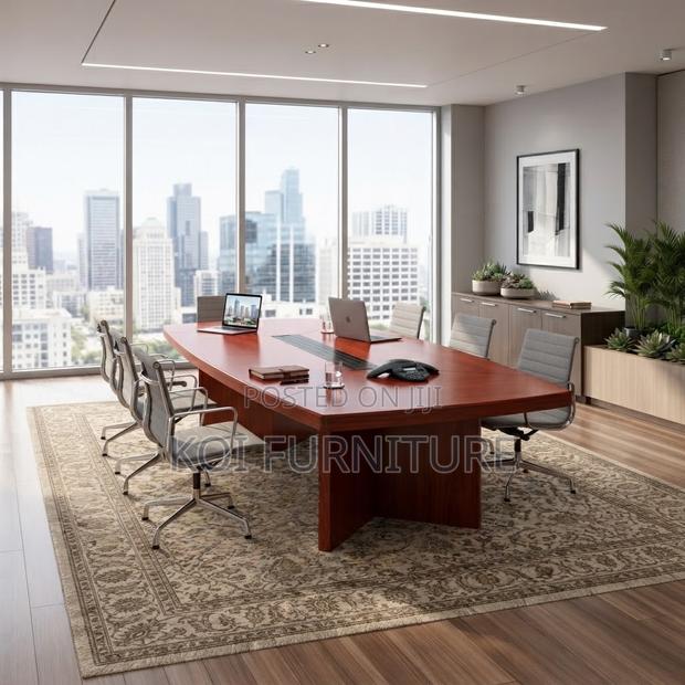 Boardroom Table; Mahogany 3 Meter Executive Conference Offices Tables