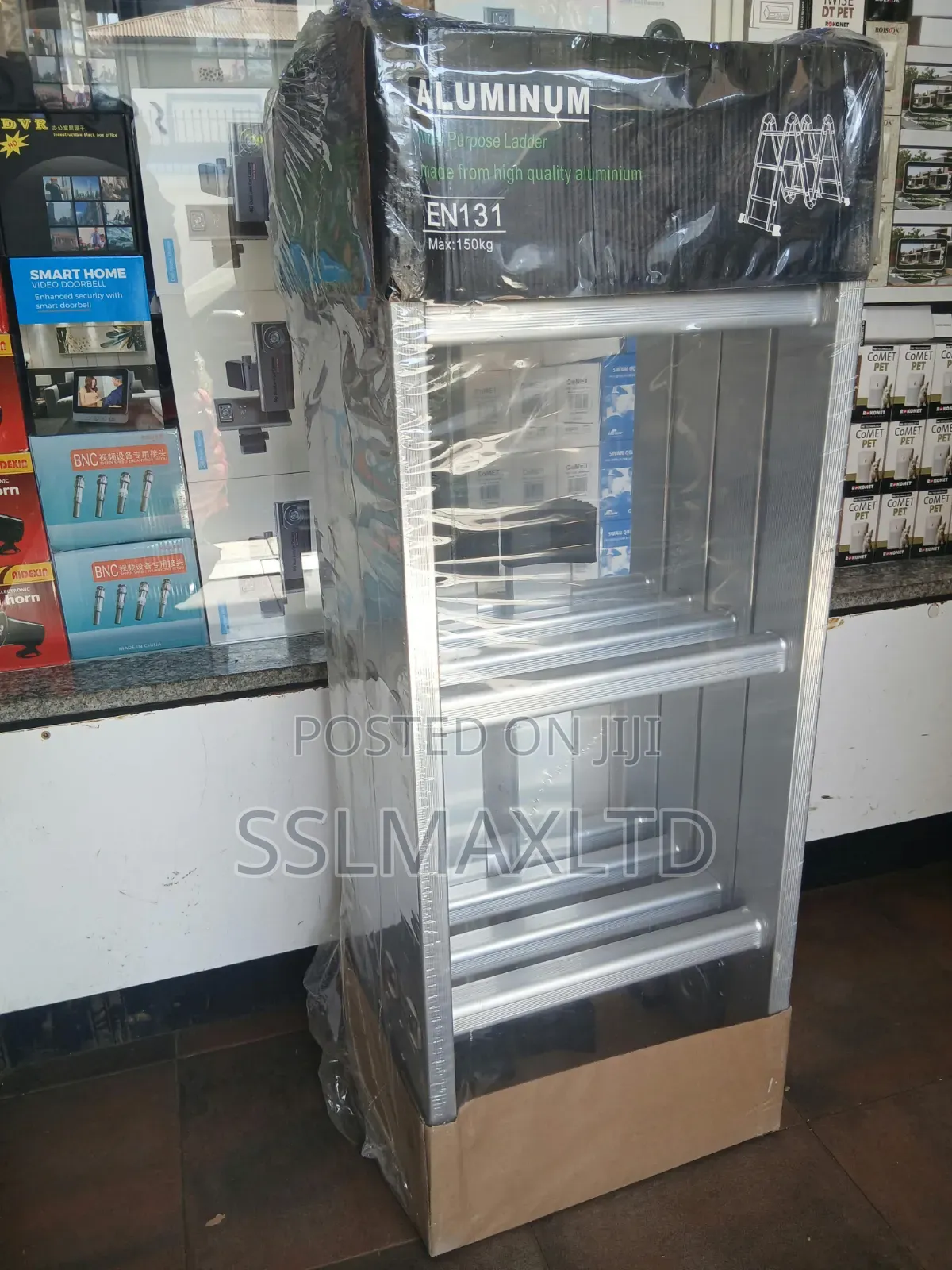 4×3 Alluminium Ladder 3.8mtrs