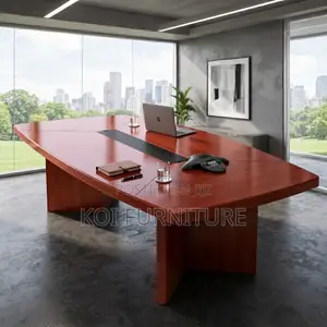 Boardroom Table; Mahogany 3 Meter Executive Conference Offices Tables