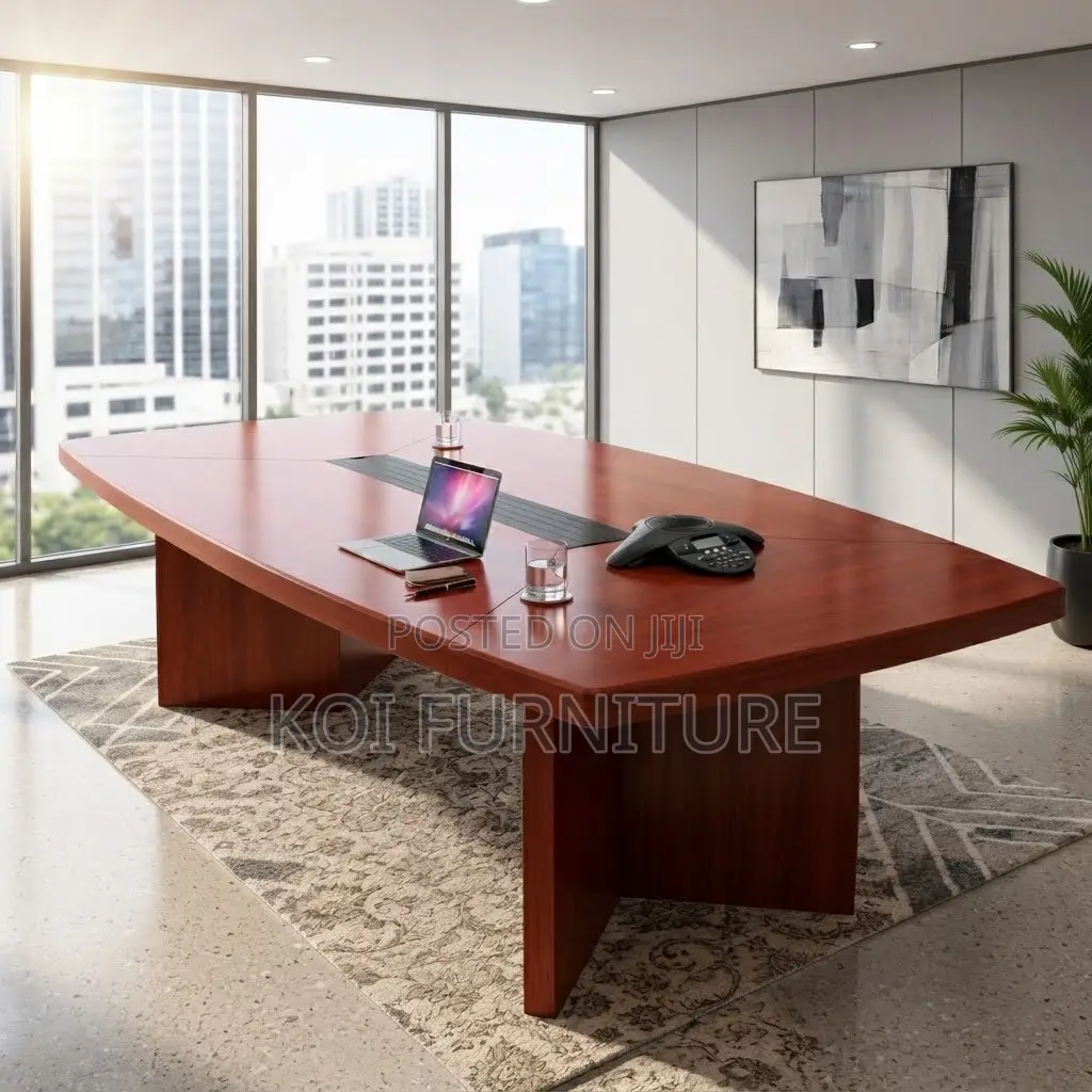 Boardroom Table; Mahogany 3 Meter Executive Conference Offices Tables