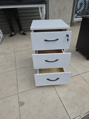 White Office Pedestal