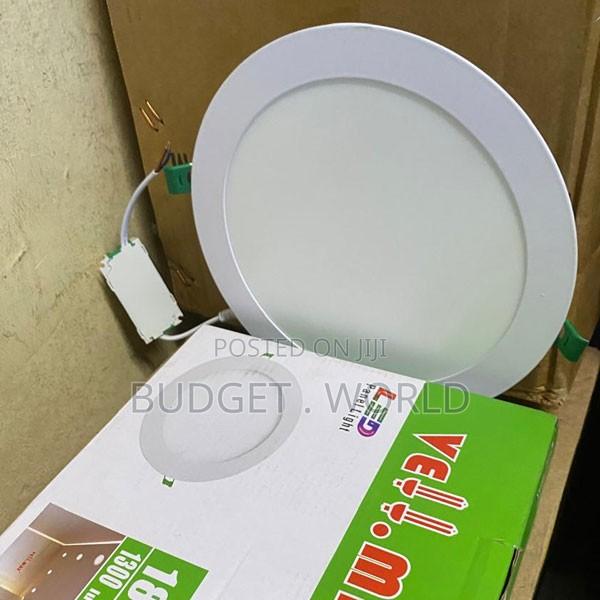 18W Recessed LED Panel Light for False Ceiling Installation