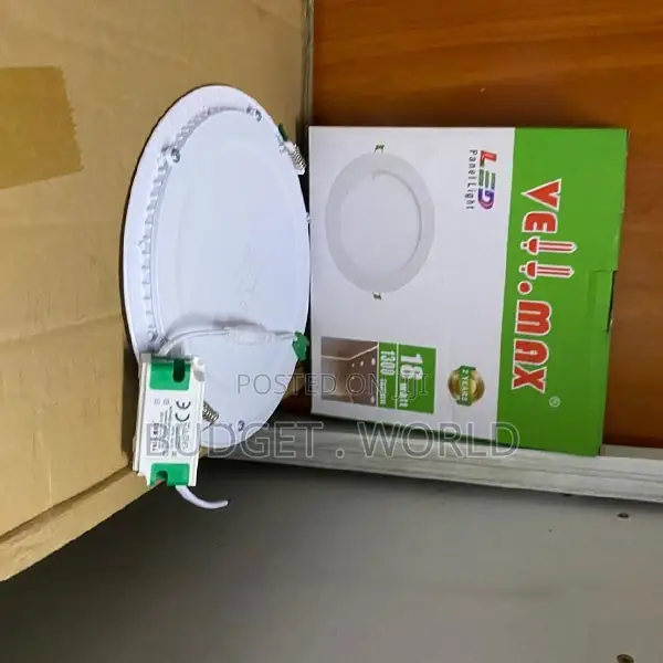 18W Recessed Gypsum Ceiling LED Panel – Compact Design
