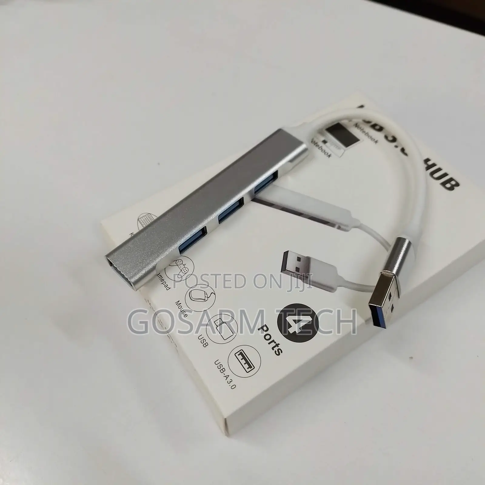 4-Port USB 3.0 Hub – High-Speed USB Data Hub With Best Transfer Speed