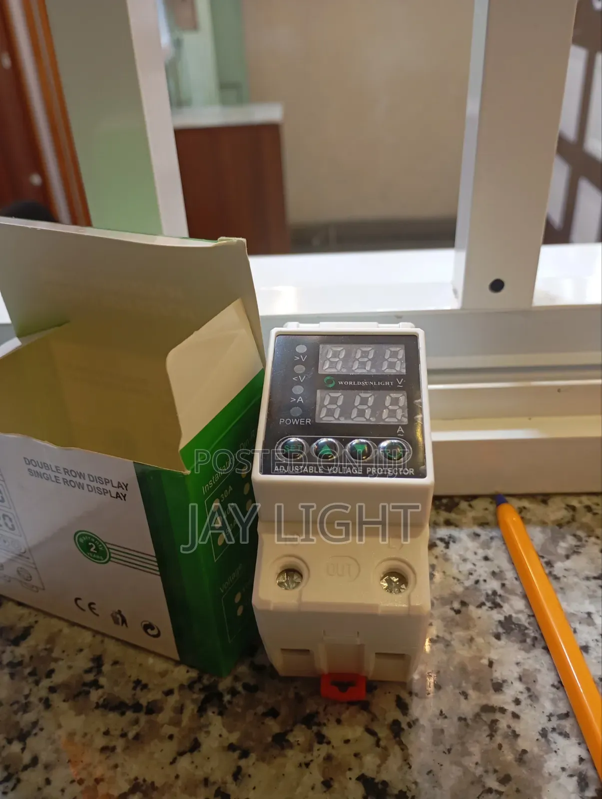 Adjust Voltage Protector Single Phase 63A Electrical