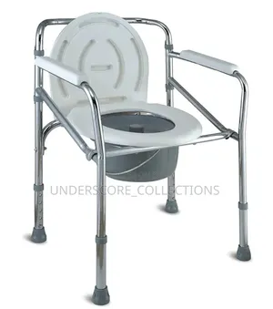 Bedside Commode Chair, a Portable Toileting Aid