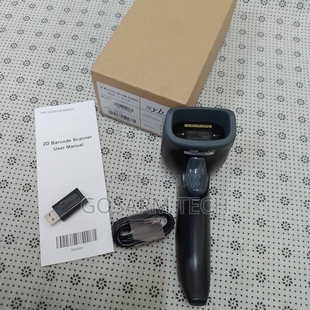 Syble XB-6221RB Wireless Barcode Scanner Rechargeable 1d/2d QR Reader