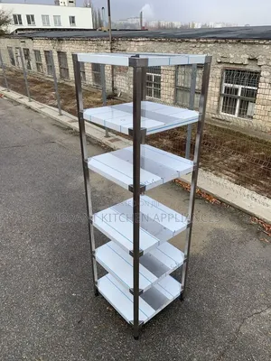 6-Tier Shelving Unit 1ft Square Size