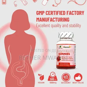 Original Cranberry Gummies for Women in Kenya