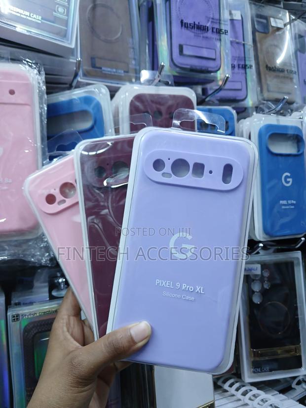 Google Pixel 9 Pro XL Silicone Case – Soft Phone Cover–Multiple Colors