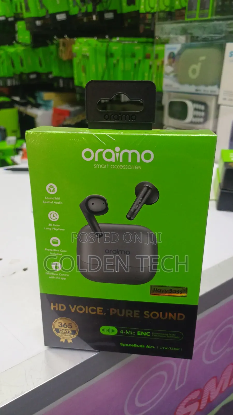 Oraimo SpaceBuds Air+ Earbuds 4 Mic ENC