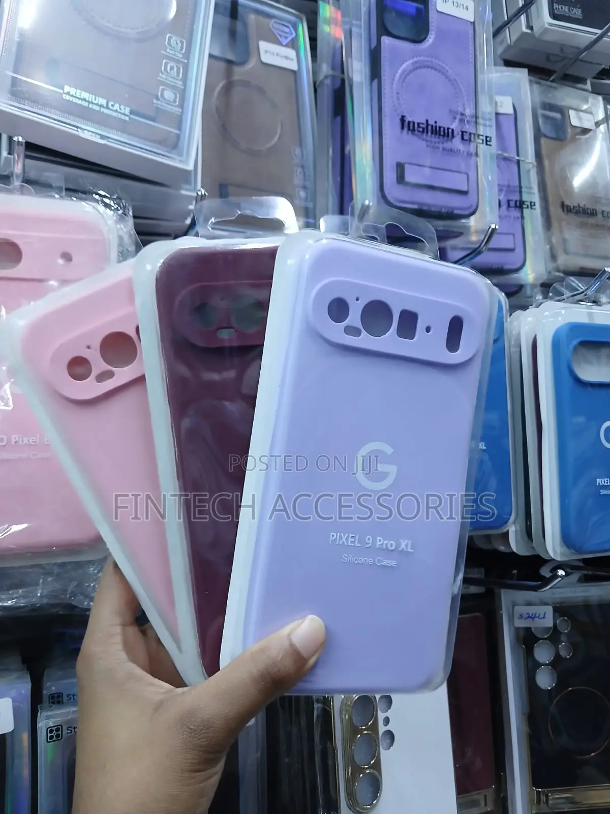 Google Pixel 9 Pro XL Silicone Case – Soft Phone Cover–Multiple Colors