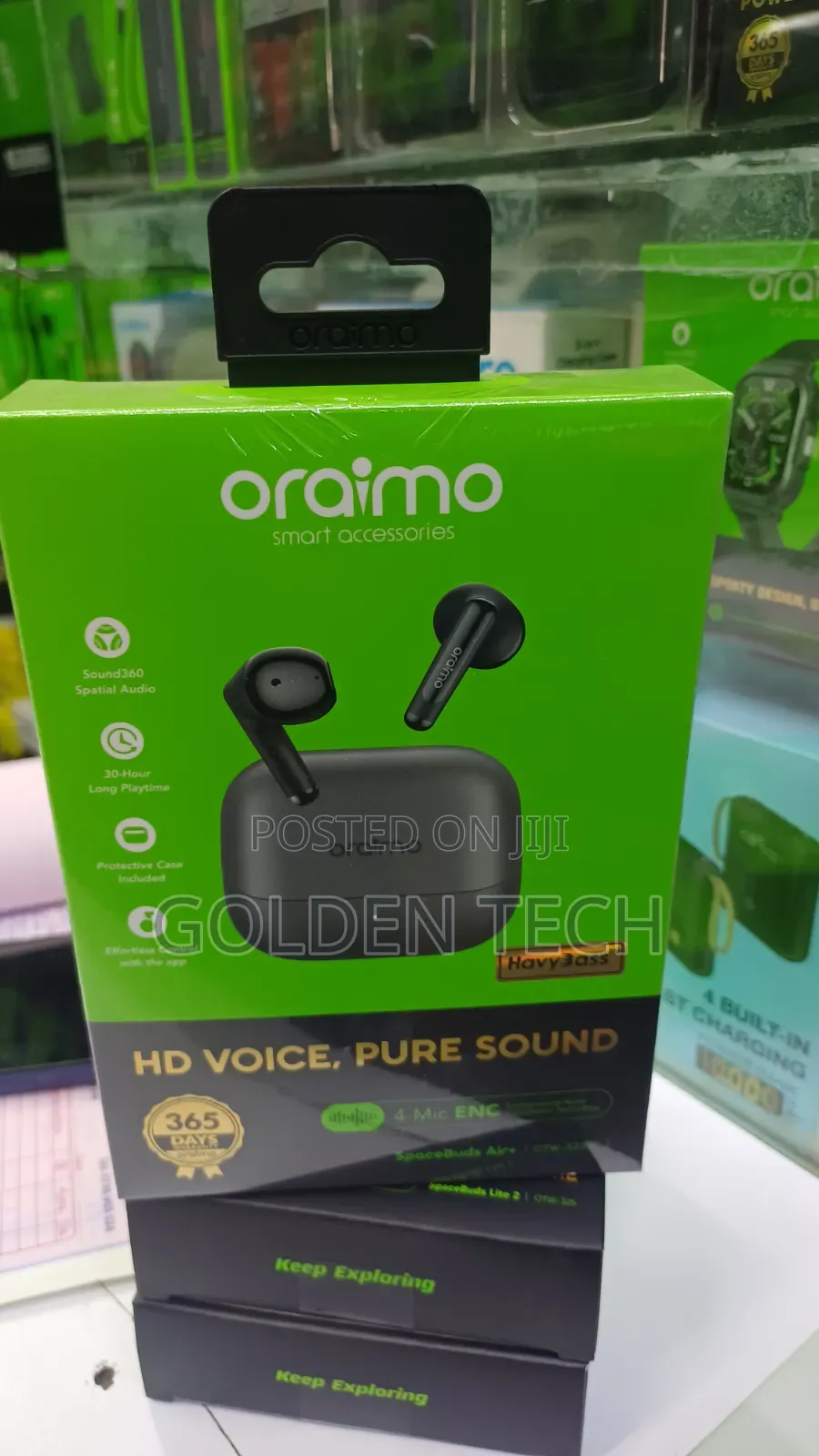Oraimo SpaceBuds Air+ Earbuds 4 Mic ENC