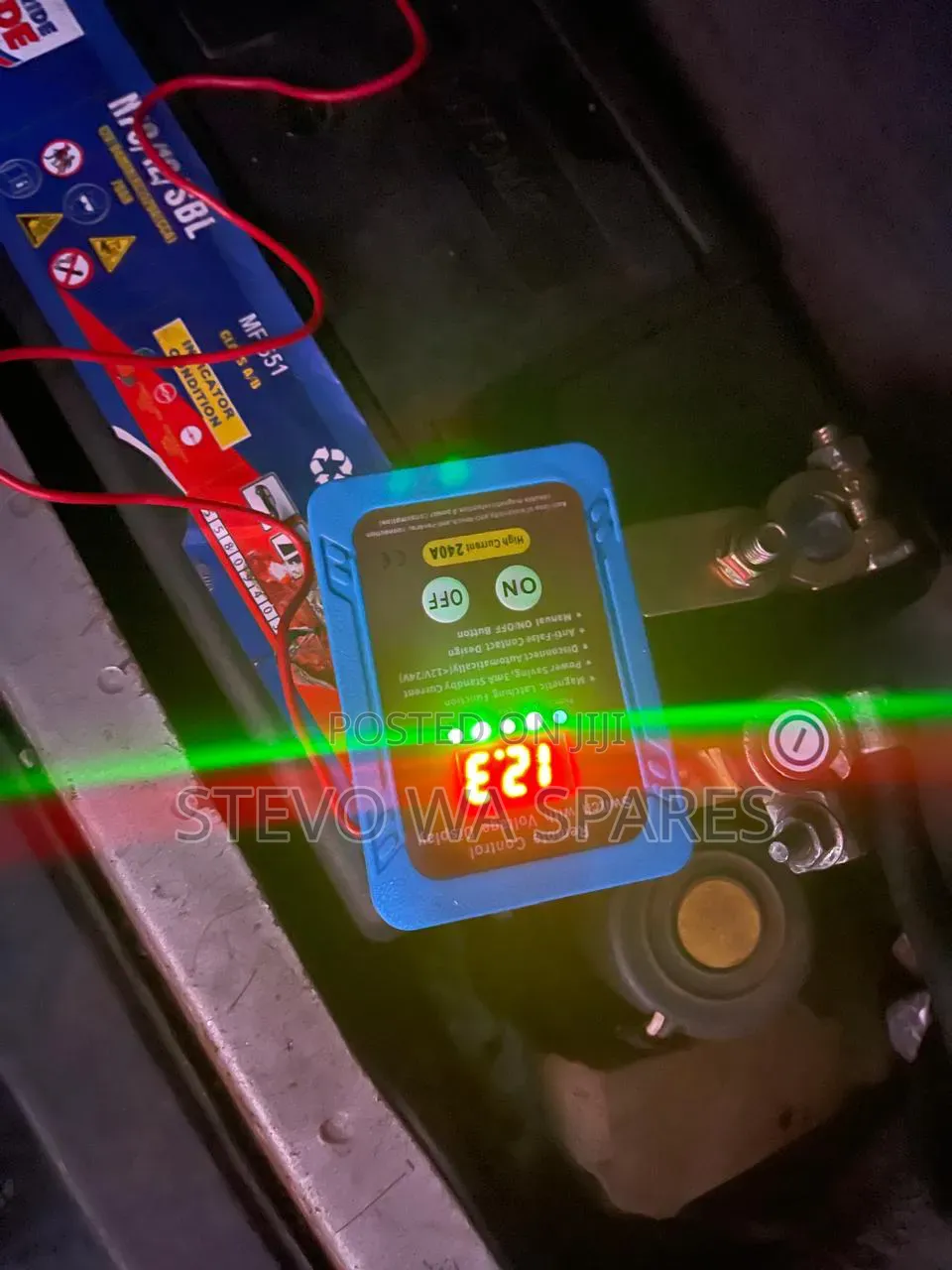 Car Battery Kill Switch Anti Theft, Automatic Cut/Shut Off