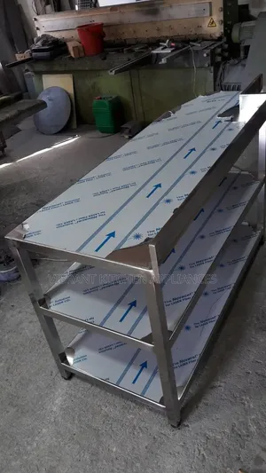 3-Tier Stainless Steel Work Table
