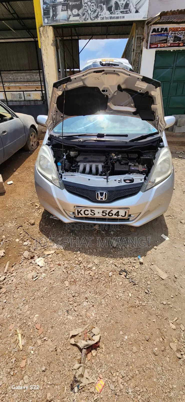 Honda Fit 2011 Silver