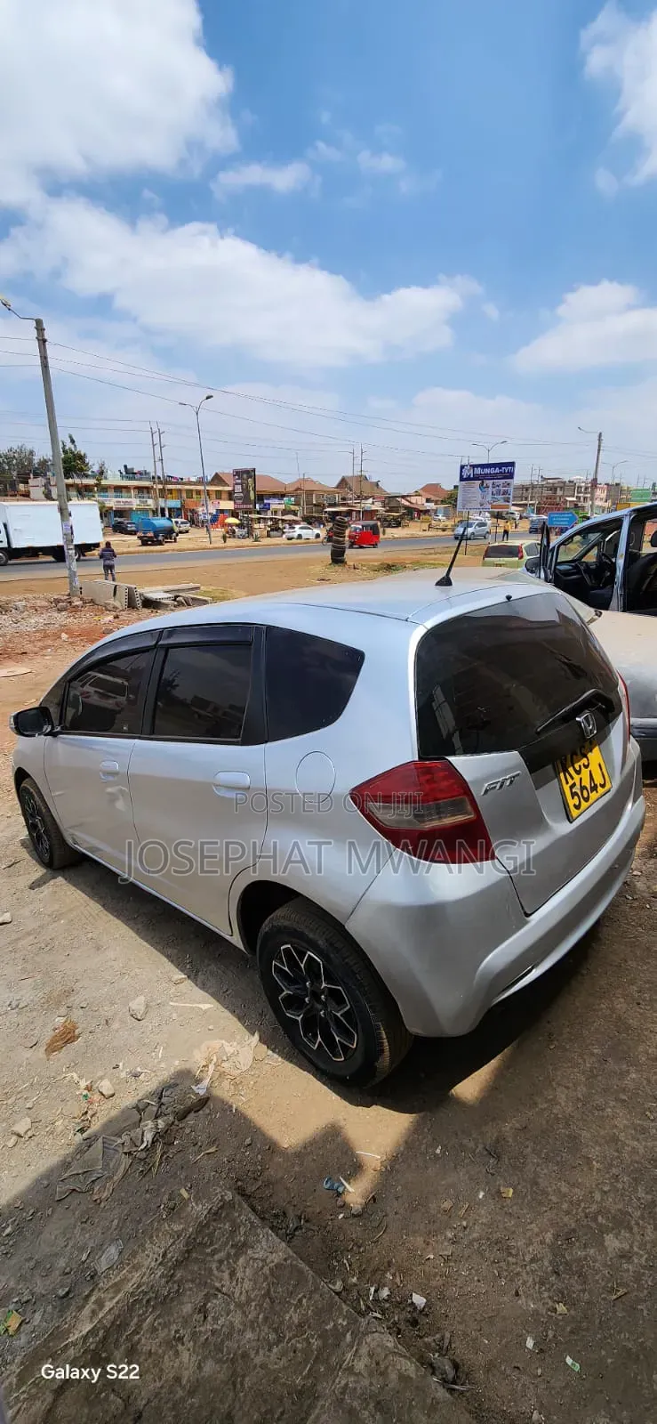 Honda Fit 2011 Silver