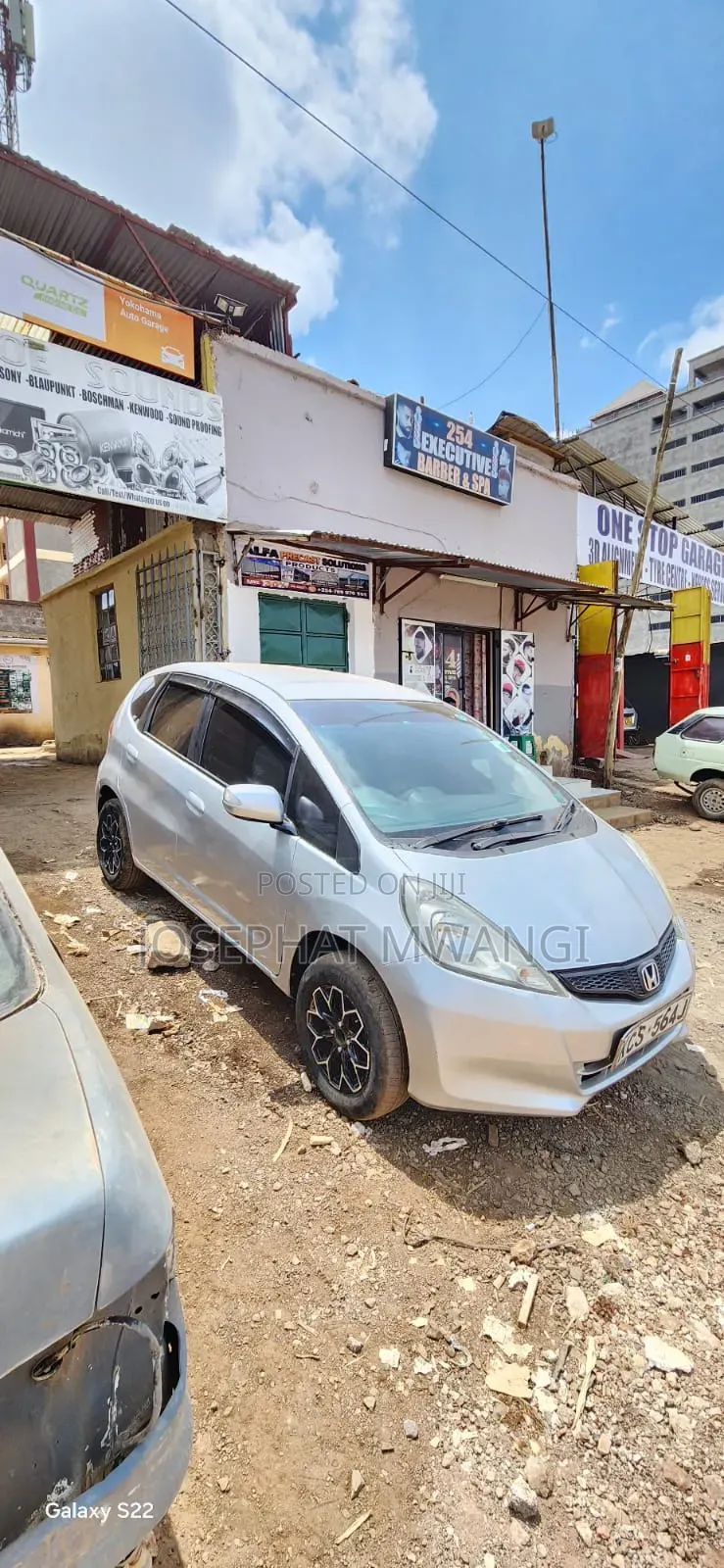 Honda Fit 2011 Silver