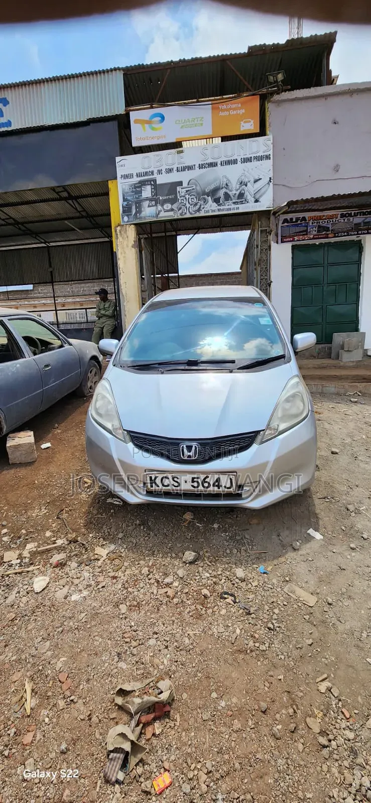 Honda Fit 2011 Silver
