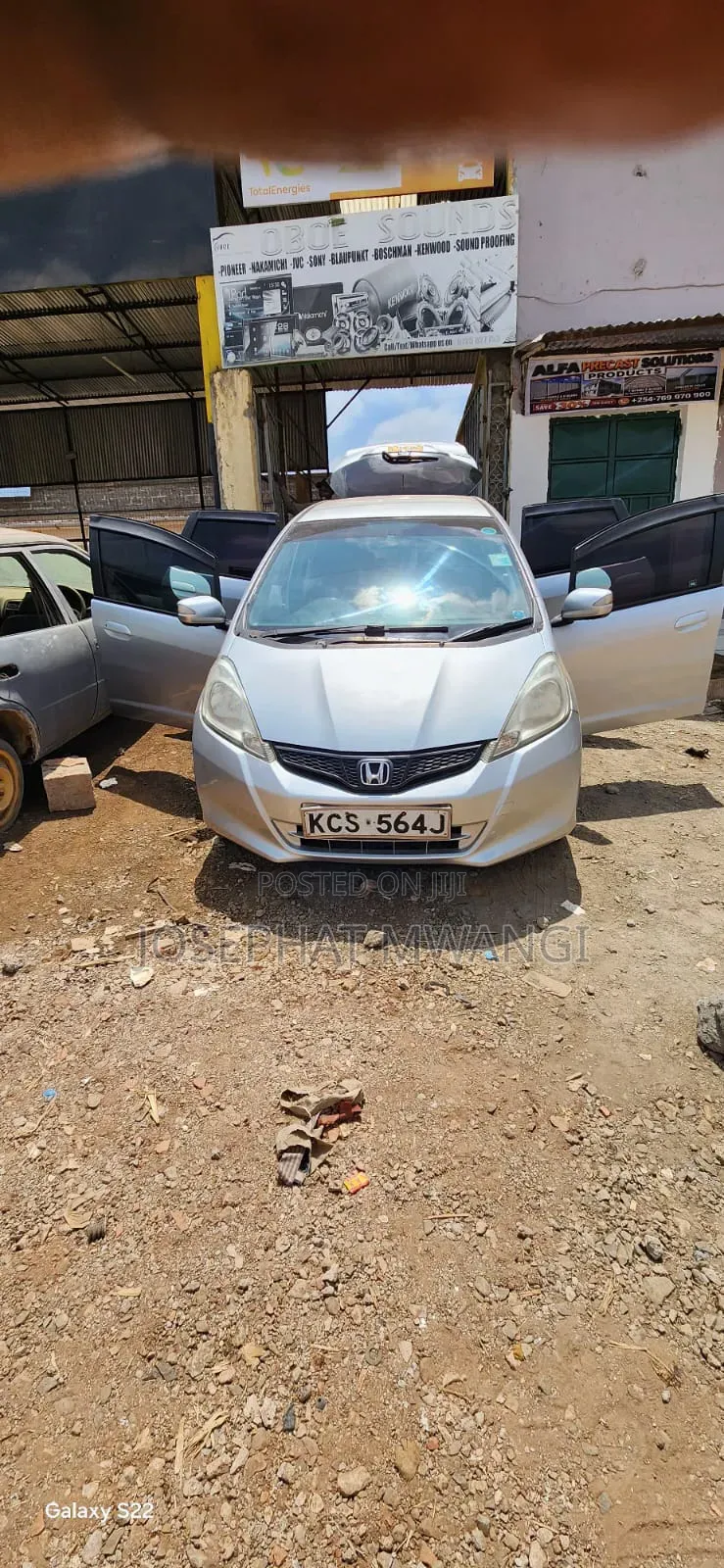 Honda Fit 2011 Silver