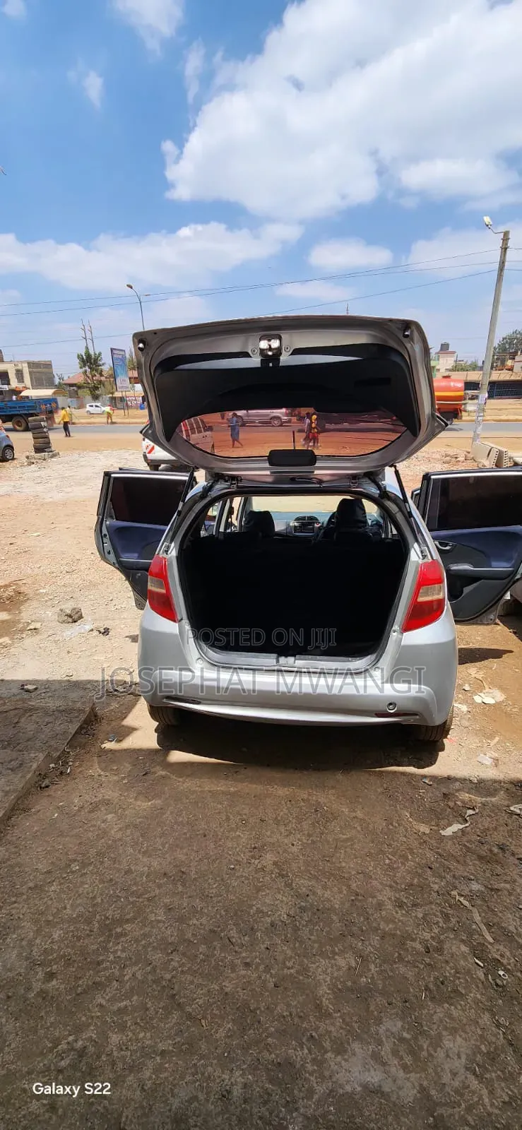 Honda Fit 2011 Silver