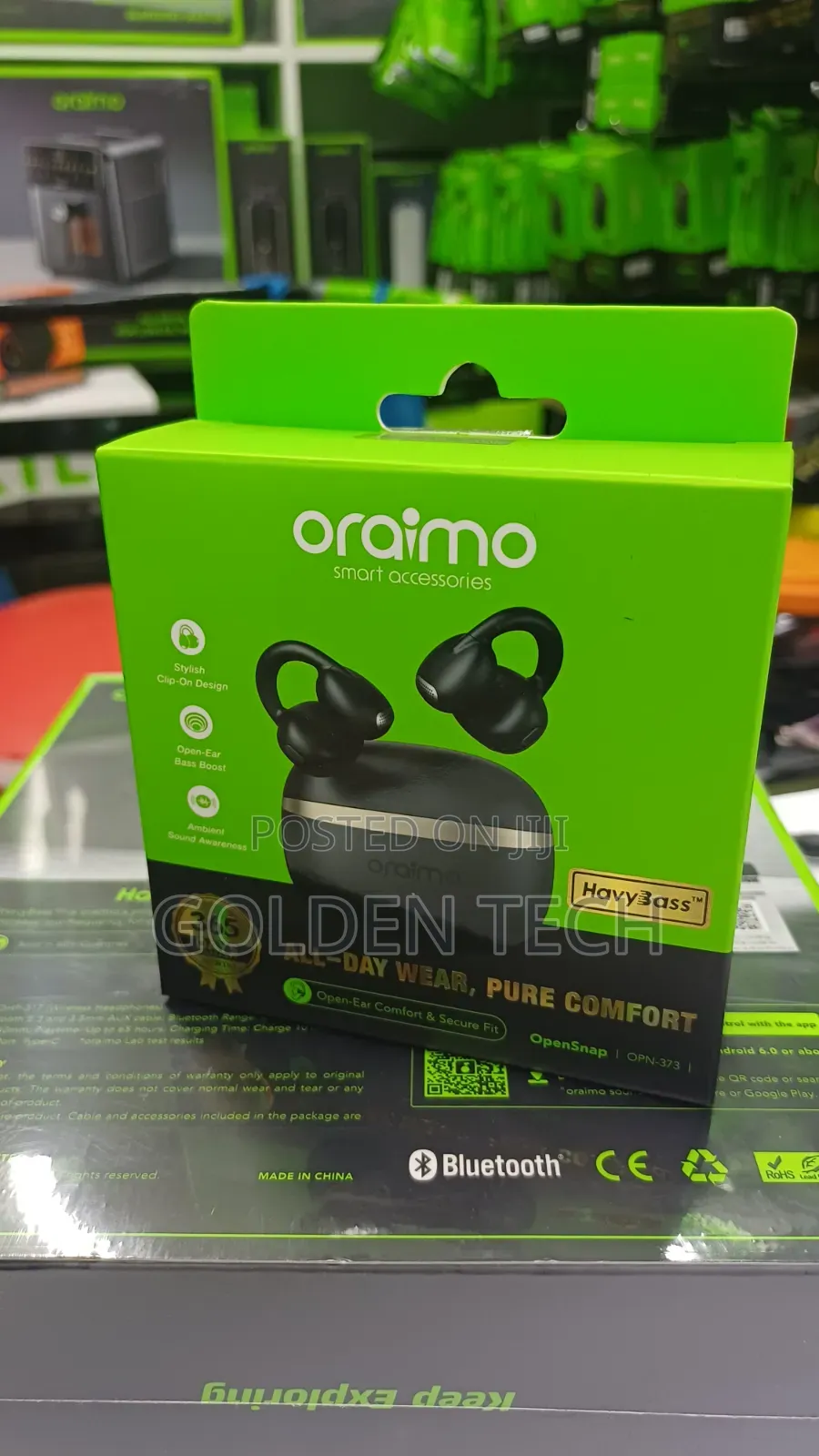 Oraimo OpenSnap N Clip Earbuds