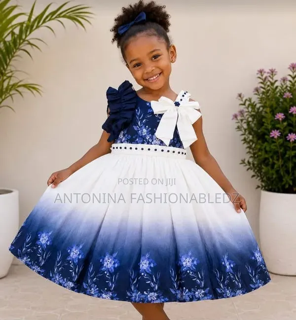 Girls Cute Balloon Dress Size 110-180