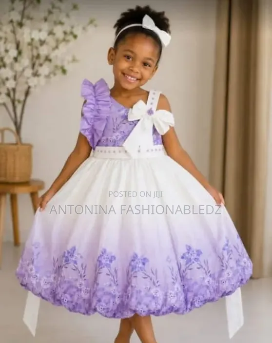 Girls Cute Balloon Dress Size 110-180