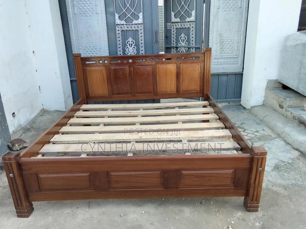 6 by 6 Mvule Bed - thumbnail 2