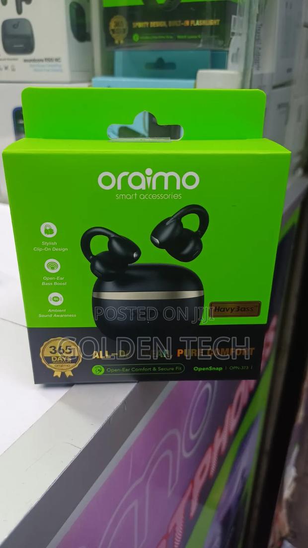 Oraimo OpenSnap N Clip Heavy Bass Earbuds