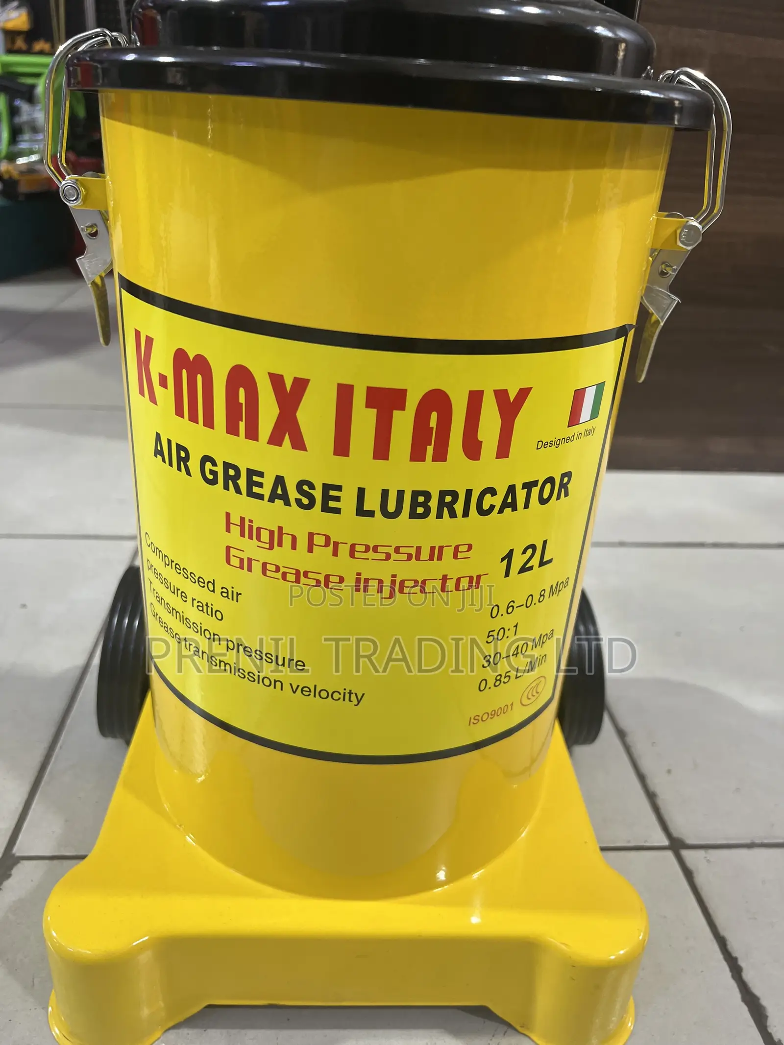 Pneumatic Grese Bucket