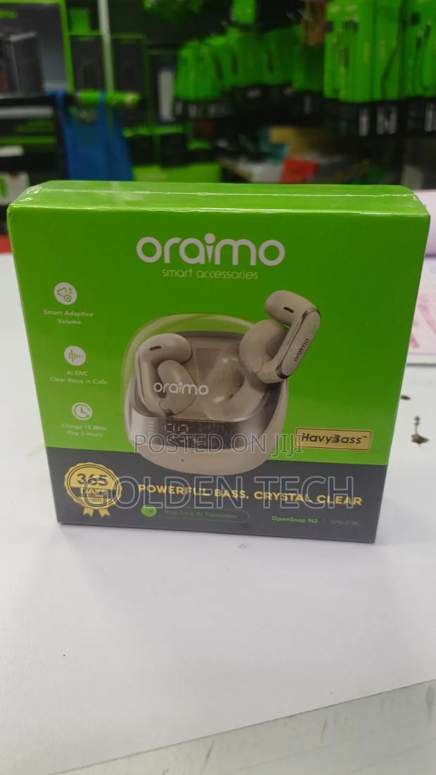 Oraimo OpenSnap N2 Quick Charging Deep Bass Open-Ear Earbuds