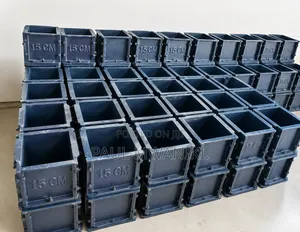 Heavy-Duty 15CM Concrete Cube Moulds – Durable & Reusable