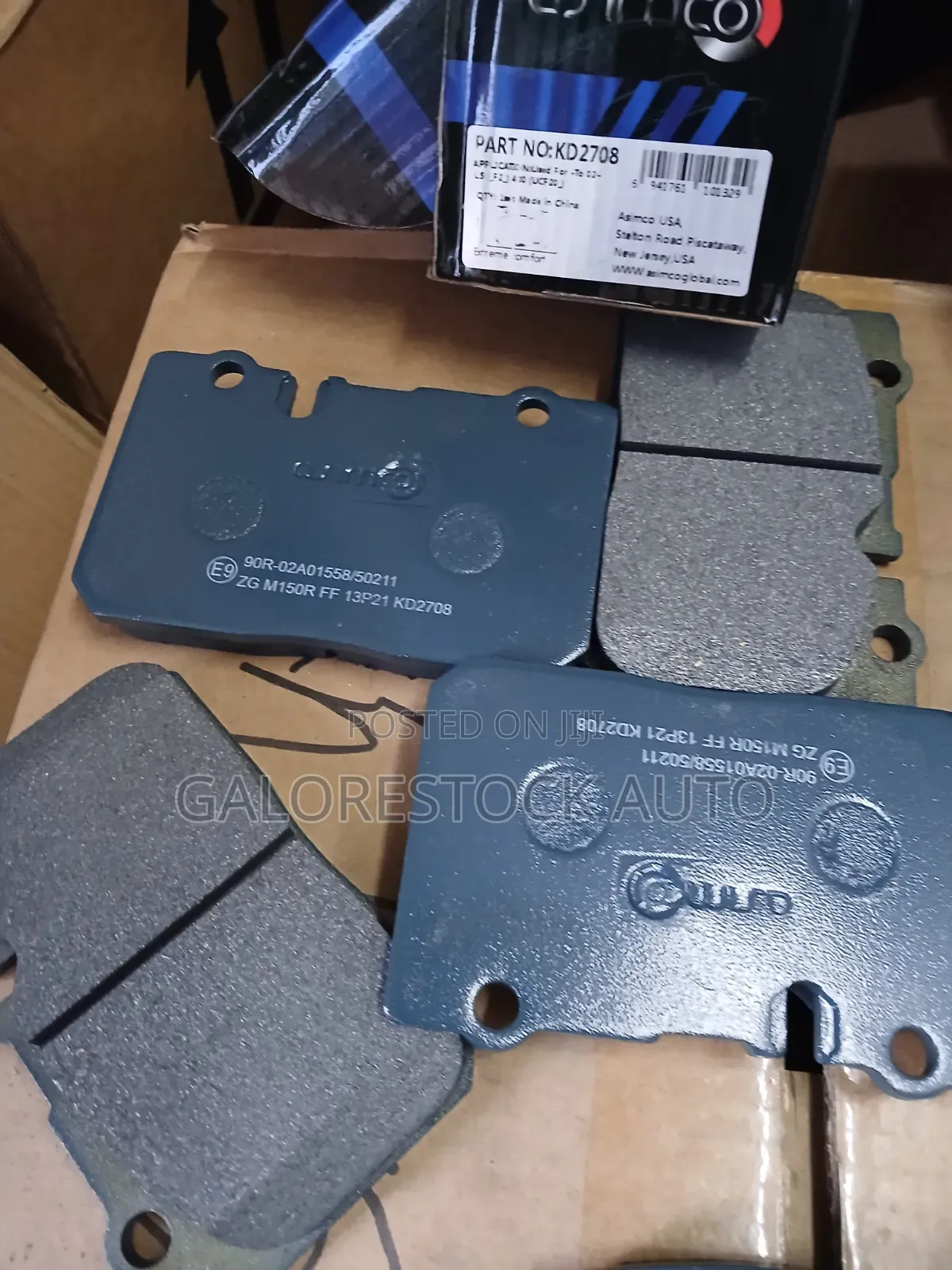 KD2708 ASIMCO Front Brake Pad for Toyota Celsior / Lexus LS400