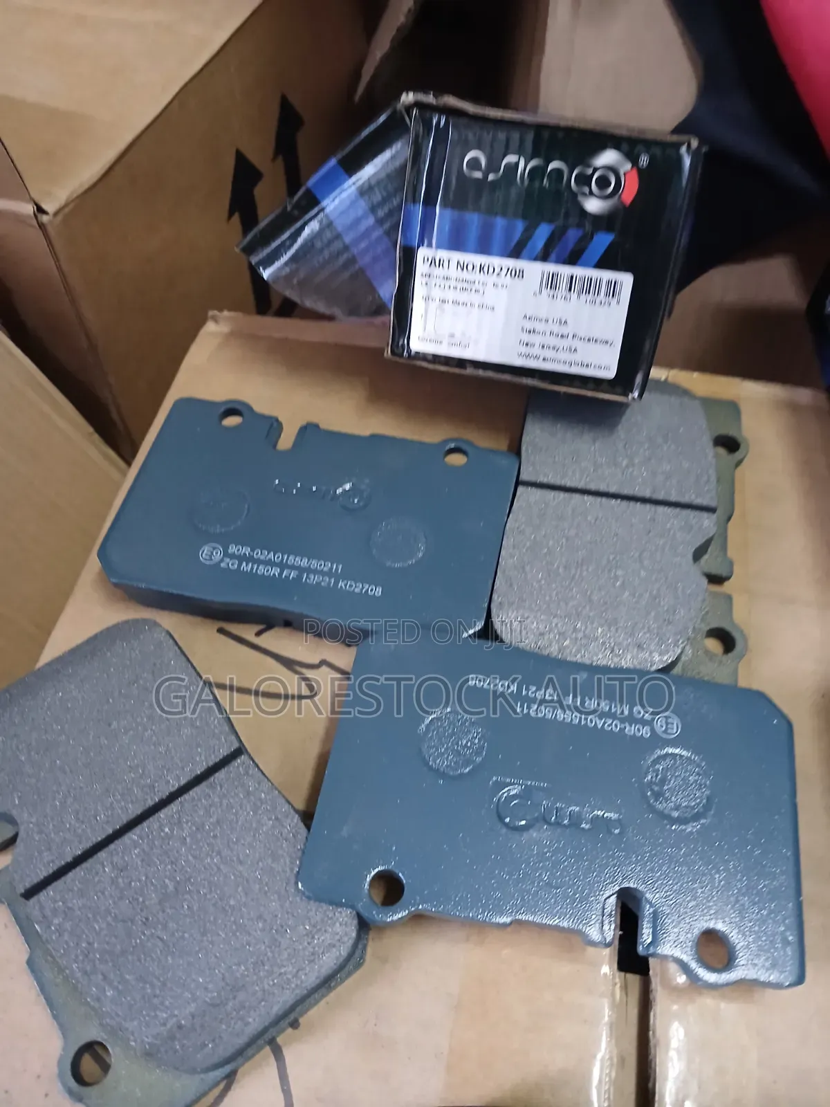 KD2708 ASIMCO Front Brake Pad for Toyota Celsior / Lexus LS400