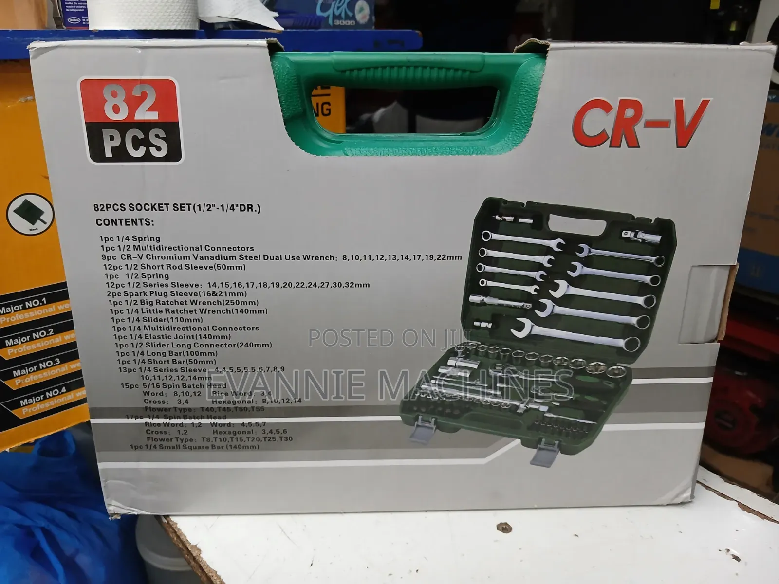 82pcs Wrench Toolset