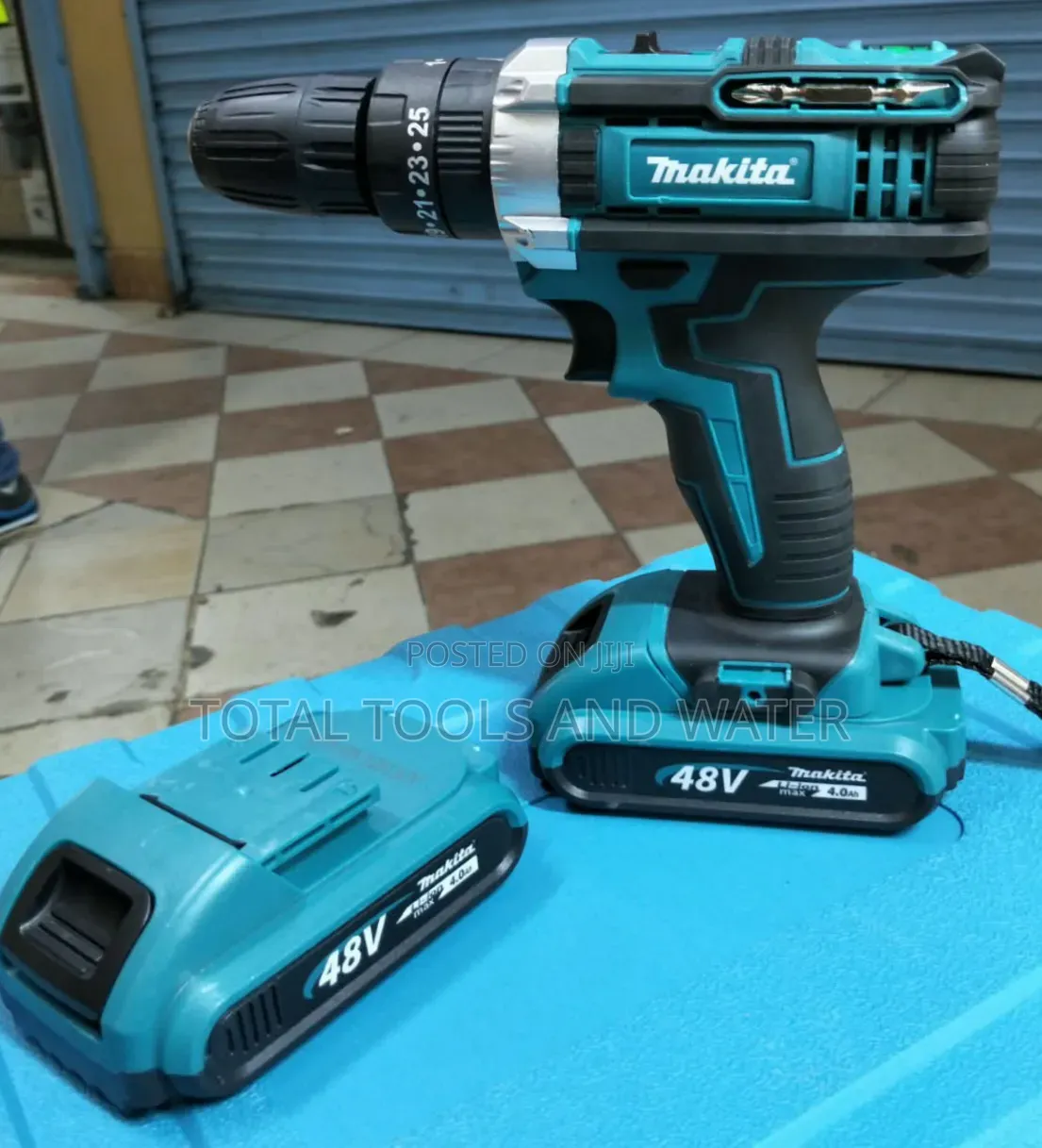 Powerful MAKITA CORDLESS Drill Set 2 Battery 48V Best for Gypsum Jobs
