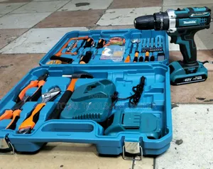 Powerful MAKITA CORDLESS Drill Set 2 Battery 48V Best for Gypsum Jobs