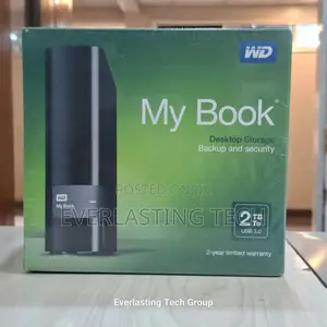 WD 2TB My Book Desktop External Hard Drive