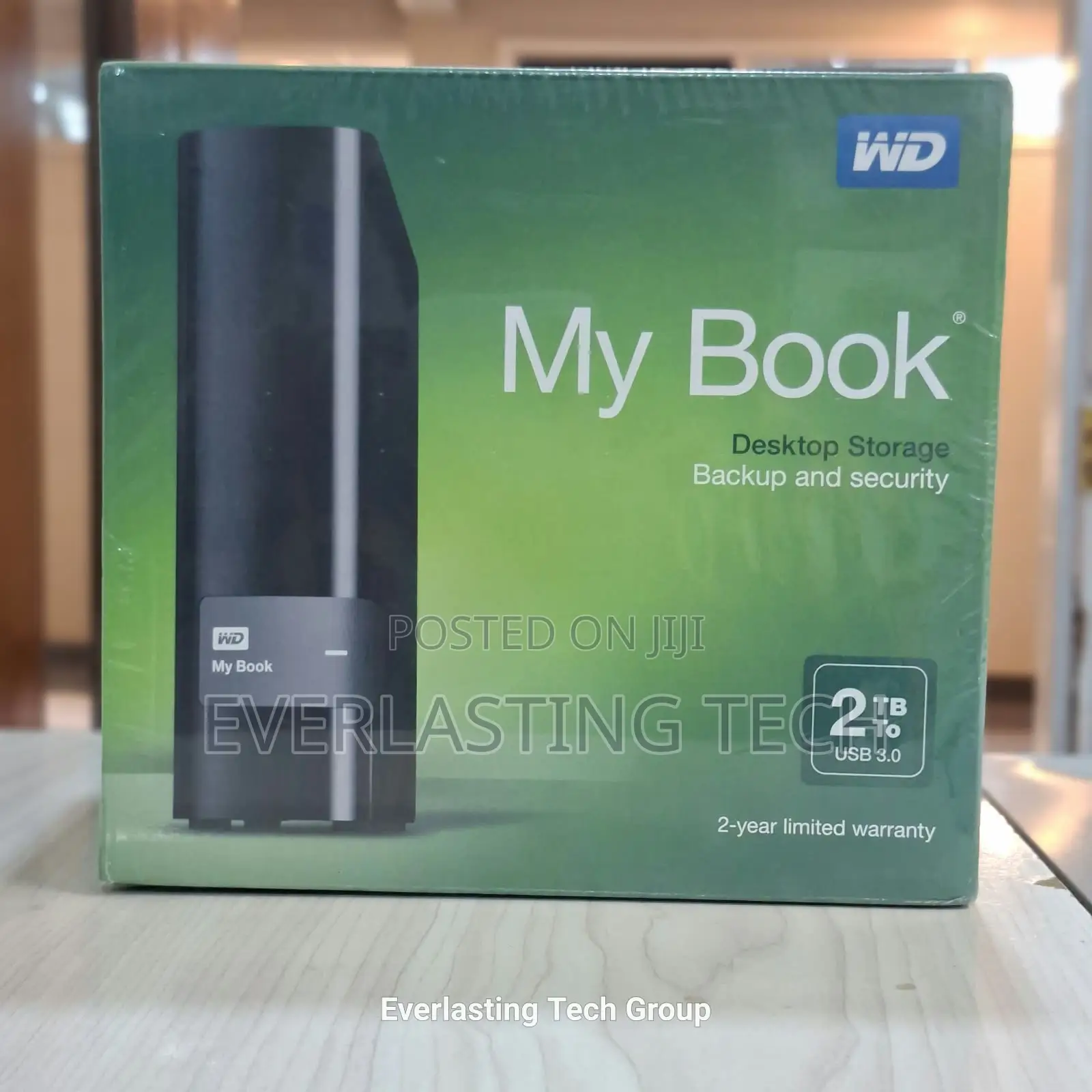 WD 2TB My Book Desktop External Hard Drive