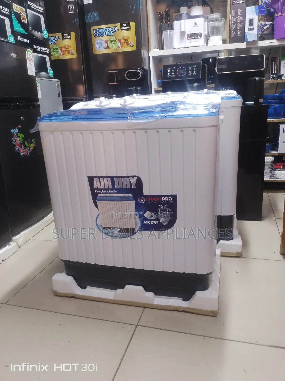 8kgs Twin Tab Washing