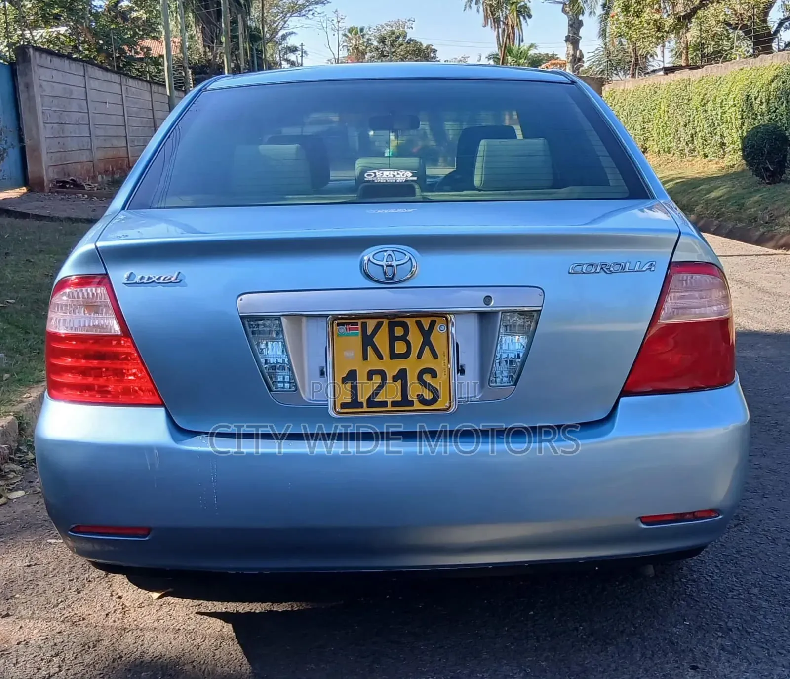 Toyota Corolla 2006 Blue