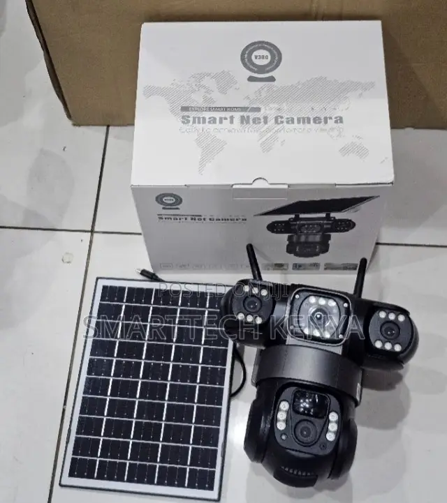 4g Triplelens Solar CCTV Camera 4g Solar CCTV Camera