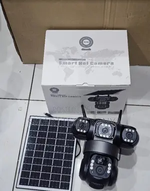 Outdoor Tripple Lens 4g Solar Camera Wireless Camera Solar