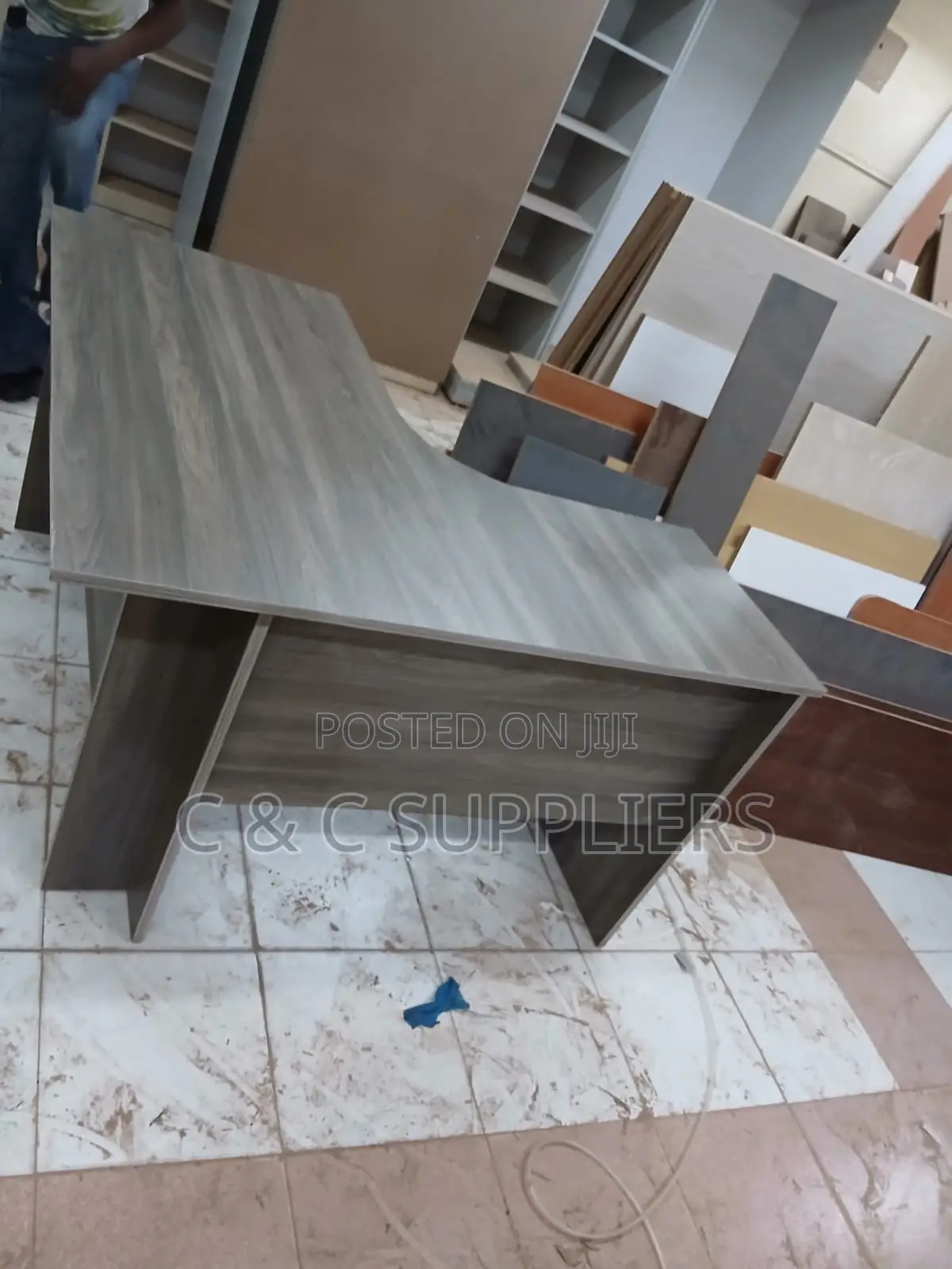 Custom L-Shaped Home Study Desk-140cm