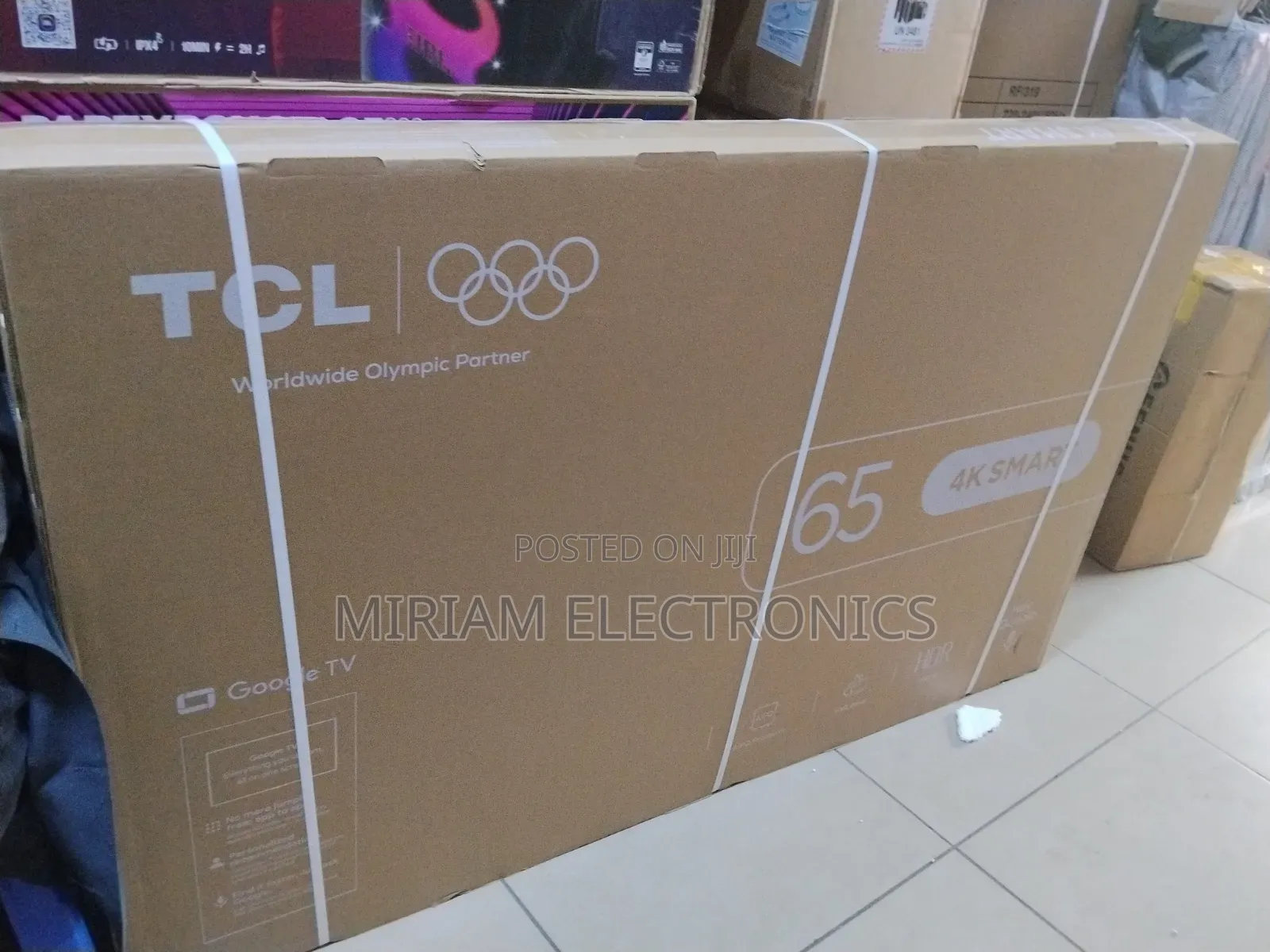 TCL 65" V6d Google 4k HDR 2026