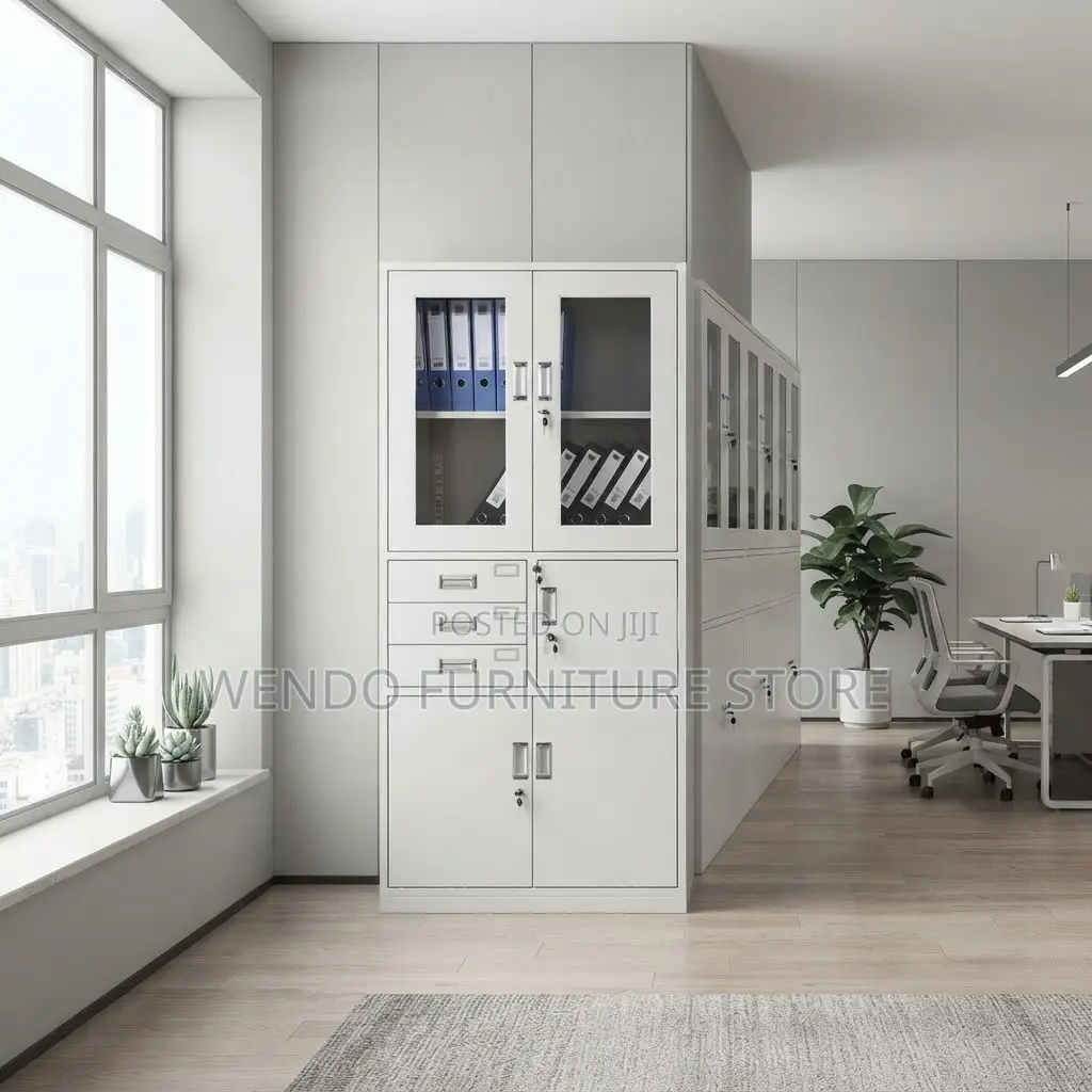 Office Cabinet; Two Doors Modern Office Storage Cabinets